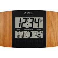 Digital Atomic Wall WS-8117U-IT-OAK by La Crosse Technology Best Price