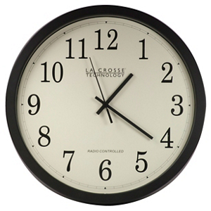 Analog Wall Clock 14 Inch WT-3143 by La Crosse Technology Best Price
