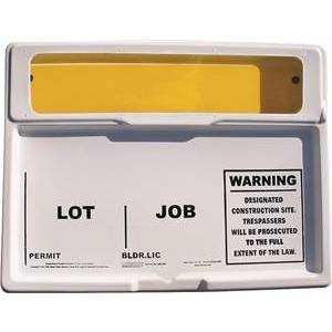 Doc Box Permit Box With Window and Lock 10101 by New Path Best Price