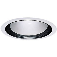 150 Watt White Ring and Black Baffle Recessed Trim P302TW by Cooper Lighting Best Price
