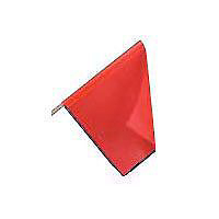 18 Inch Red Mesh Warning Flag With 24 Inch Dowel 3006205 by Jackson Safety Best Price