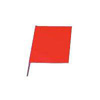 18 Inch Red Vinyl Warning Flag With 24 Inch Dowel 3006648 by Jackson Safety Best Price
