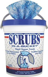 Scrubs In A Bucket 72 Count Scrubs Bucket Towel 42272 by ITW Dykem Dymon Best Price