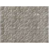 Fasade Traditional 1 18 By 24 Inch Backsplash Panel Silver D5021 by Acoustic Ceiling Product Best Price