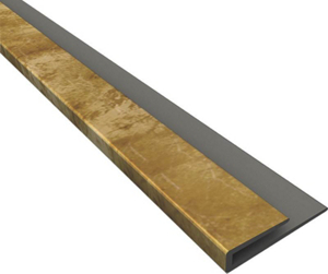 Fasade 18 Inch Edge J-Trim Bronze 92217 by Acoustic Ceiling Product Best Price
