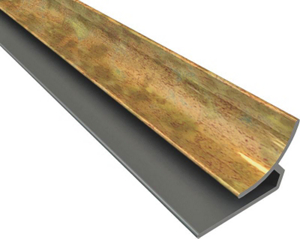 Fasade 18 Inch Corner Trim Crack Copper 92719 by Acoustic Ceiling Product Best Price
