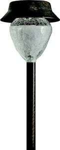 Solar Crackle Ball Path Light 03668 ORBH by Boston Harbor Best Price