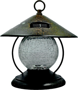 Solar Crackle Ball Table Light 03667 ORBH by Boston Harbor Best Price