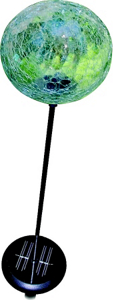 Solar Stake Light Crackle Ball 03010 ORBH by Boston Harbor Best Price
