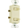 15 Amp Ivory Grounding 2 Single Pole 680IGCC6 by Pass and Seymour