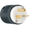 20 Amp Black and White Straight Plug PS5466XCC10 by Pass and Seymour