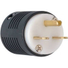 15 Amp 250 Volt 2 Pole 3 Wire Grounding Heavy Duty Straight Blade Plug PS5666XCC10 by Pass and Seymour