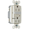 15 Amp Almond Decorator Night Light and Gfci Receptacle 1595NTLTRLACC4 by Pass and Seymour