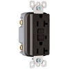 20A, 120V, Feed Through Black, Gfci Receptacle. 2095BKCC10 by Pass and Seymour