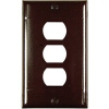 Brown 3 Despard Interchangeable Device Wall Plate 953B by Pass and Seymour