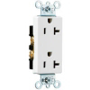 20 Amp White Duplex Receptacle 26342W by Pass and Seymour