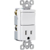 15 Amp White Switch/Outlet TM818WCC6 by Pass and Seymour