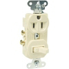 15 Amp Ivory Switch/Outlet 691ICC6 by Pass and Seymour