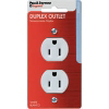 15 Amp 125 Volt White Receptacle 3232WCCC5 by Pass and Seymour