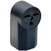 30 Amp 250 Volt Black Surface Mount Power Receptacle 1232CC6 by Pass and Seymour