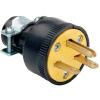 15 Amp 250 Volt Black Heavy Duty Plug 1711CC10 by Pass and Seymour
