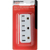 15 Amp White Tpl Ground Adapter 697WBPCC5 by Pass and Seymour