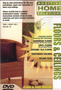 Do It Yourself Floors and Ceilings Home Improvement DVD diydvd10 by Positive Home Solutions Best Price