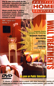 Do It Yourself Wall Treatments Painting Wallcovering Drywall DVD diydvd11 by Positive Home Solutions Best Price