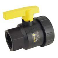 1/2 Inch Single Union Poly Valve UV050FP by Banjo Best Price