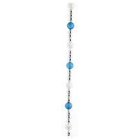 Blue/White  Led Lighted Bead Garland 100022416 by GKI Bethlehem Lighting Best Price