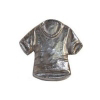 Home Classics Bathtime Collection T Shirt Cabinet Knob Antique Matte Silver EE-MK1115-AMS by Emenee