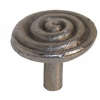 Home Classics Collection Thick Swirl Cabinet Knob Antique Matte Silver EE-MK1164-AMS by Emenee