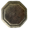 Home Classics Buttons Collection Octagon Cabinet Knob Antique Matte Silver EE-MK1157-AMS by Emenee