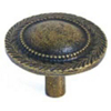 Home Classics Buttons Collection Cross Hatch Cabinet Knob Antique Matte Brass EE-MK1160-ABR by Emenee