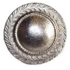 Home Classics Buttons Collection Cross Hatch Cabinet Knob Antique Matte Silver EE-MK1160-AMS by Emenee