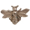 Home Classics This and That Collection Bee Cabinet Knob Antique Matte Silver EE-MK1152-AMS by Emenee
