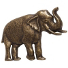 Home Classics This and That Collection Elephant Cabinet Knob Antique Matte Brass EE-MK1151-ABR by Emenee