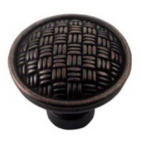 1 1/4 Inch Oil Bronze Rattan Knob MG-14513 by MNG Hardware Best Price
