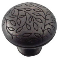 1 1/2 Inch Oil Bronze Vine Knob MG-15113 by MNG Hardware Best Price