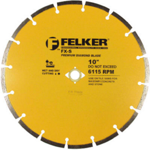 10 Inches Fxs Segmented Blade 542761415 by Husqvarna Construction Best Price