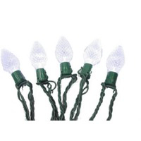 25 Count White C9 Light Set LED-PL-C9-25CT-W by Neo Neon International Best Price