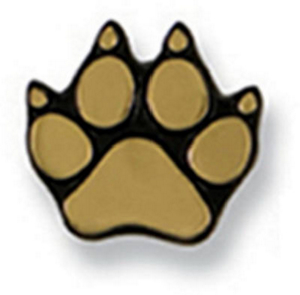 Brass Dog Paw Door Ringer MHR40 by Michael Healy Designs Best Price