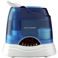 Air O Swiss 3 1/2 Gallon Daily Output. Warm or Cool Mist Ultrasonic H7135 Digital Humidifier 32255 by Plaston International Best Price