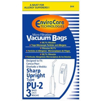 3Pk Sharp Pu2 Vac Bag 844 by Allied National Best Price
