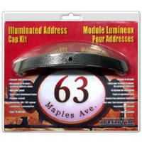 Black Lighted Address Cap Kit AIC-BL by Illumicor Best Price