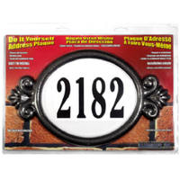 Black Do It Yourself Address Kit DYS-BL by Illumicor Best Price