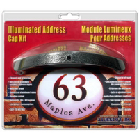 Pewter Lighted Address Cap Kit AIC-PT by Illumicor Best Price