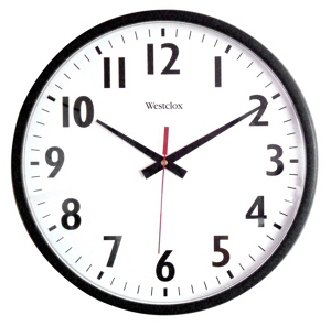 14 Commercial Round Wall Clock 32188 by Westclox Best Price