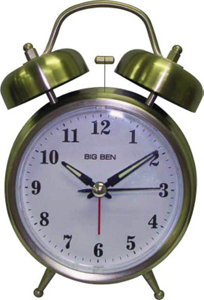 4.5 Inches 2Bell Quartz Alarm Clock 70010 by Westclox Best Price