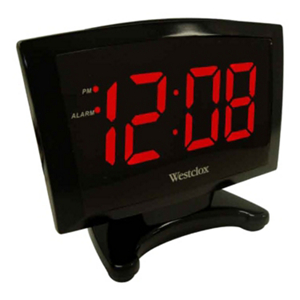 1.8 Inch Red Led Plasma Alarm Clock 70028 by NYL Holdings Westclox Best Price